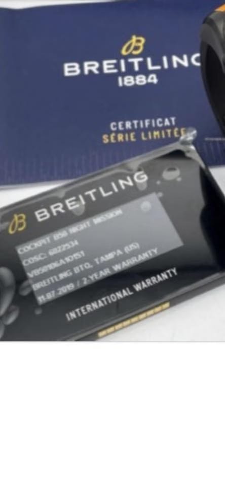 Breitling Cockpit B50 VB50106 A1 O1 S1
