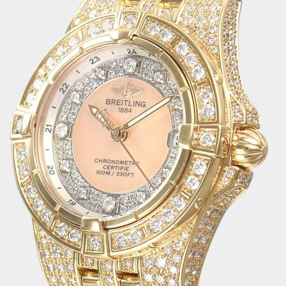 Breitling Starliner Limited 50 / Diamonds / Rose gold / 30 mm / H71340 BF/K517