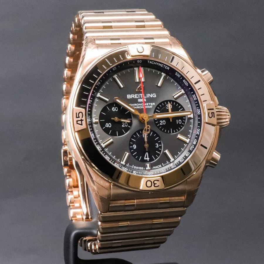 Breitling Chronomat B01 NEW 2023 VERKLEBT ROSEGOLD