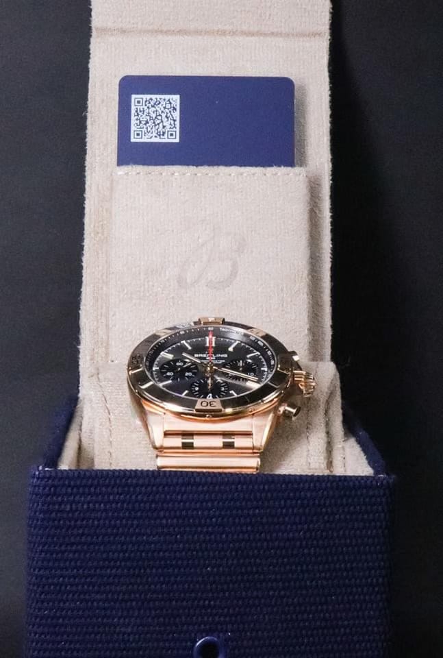 Breitling Chronomat B01 NEW 2023 VERKLEBT ROSEGOLD