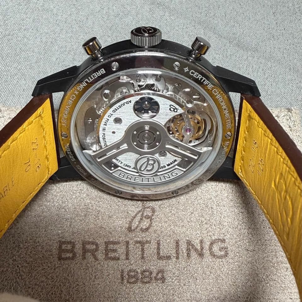 Breitling Top Time B21 Chevrolet Corvette Brand New Unworn Full Set Box and all Papers