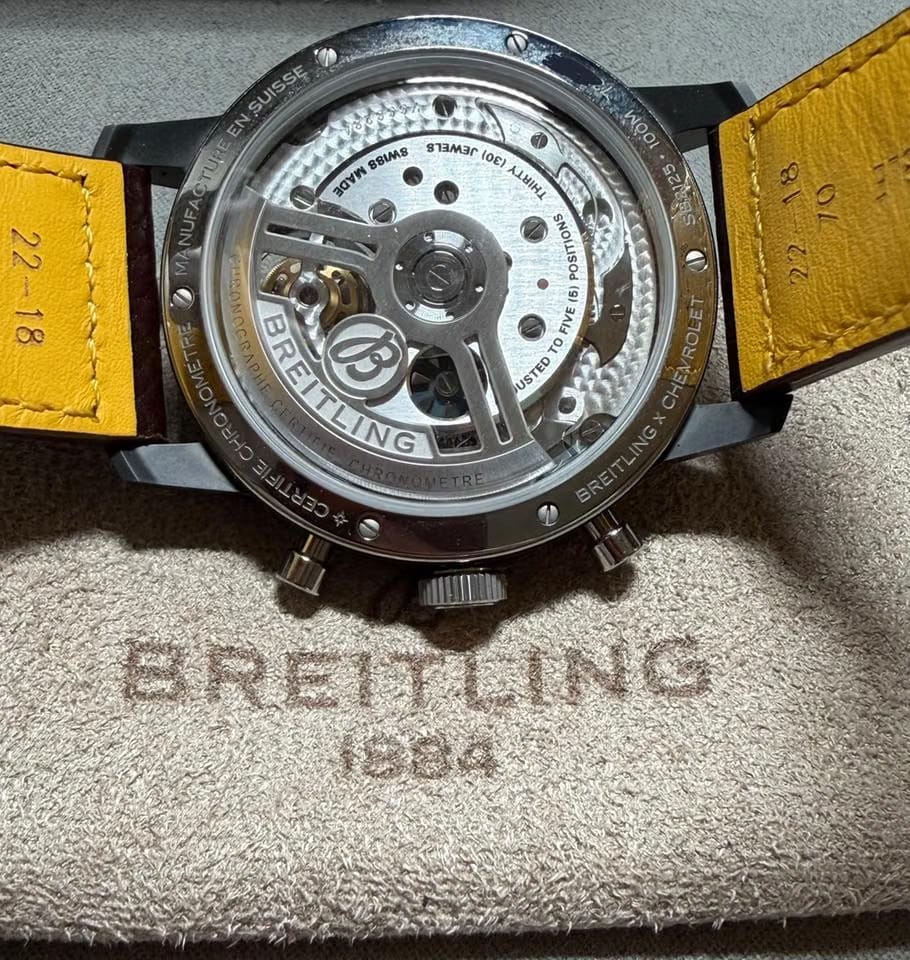 Breitling Top Time B21 Chevrolet Corvette Brand New Unworn Full Set Box and all Papers