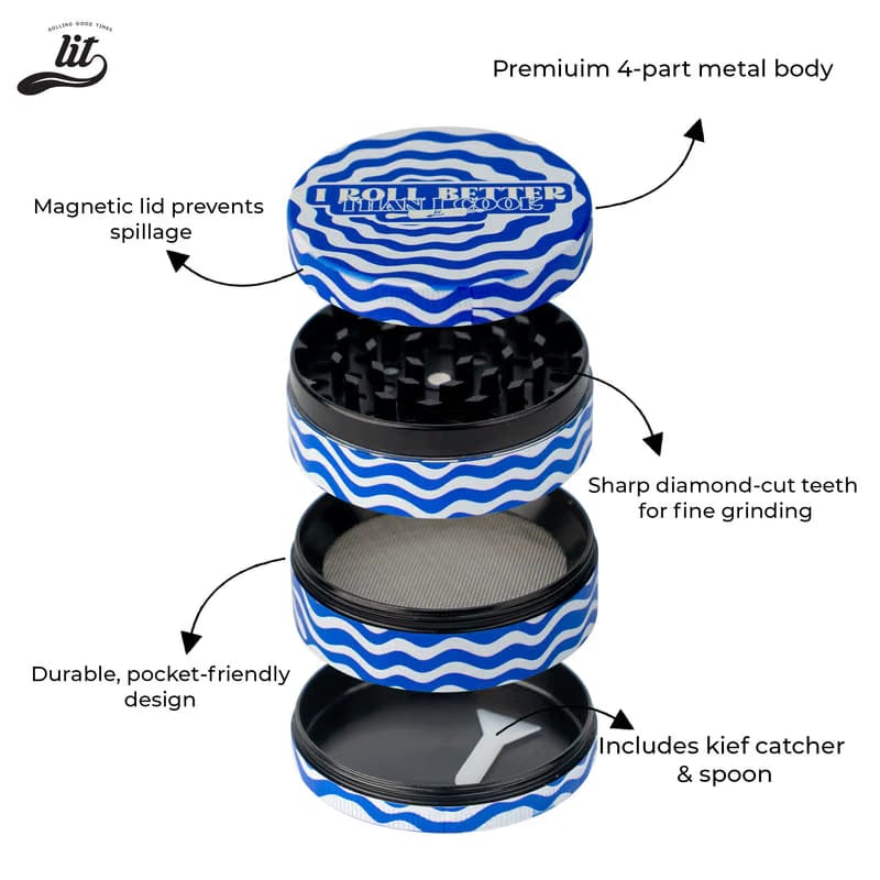 63MM METAL HERB GRINDER