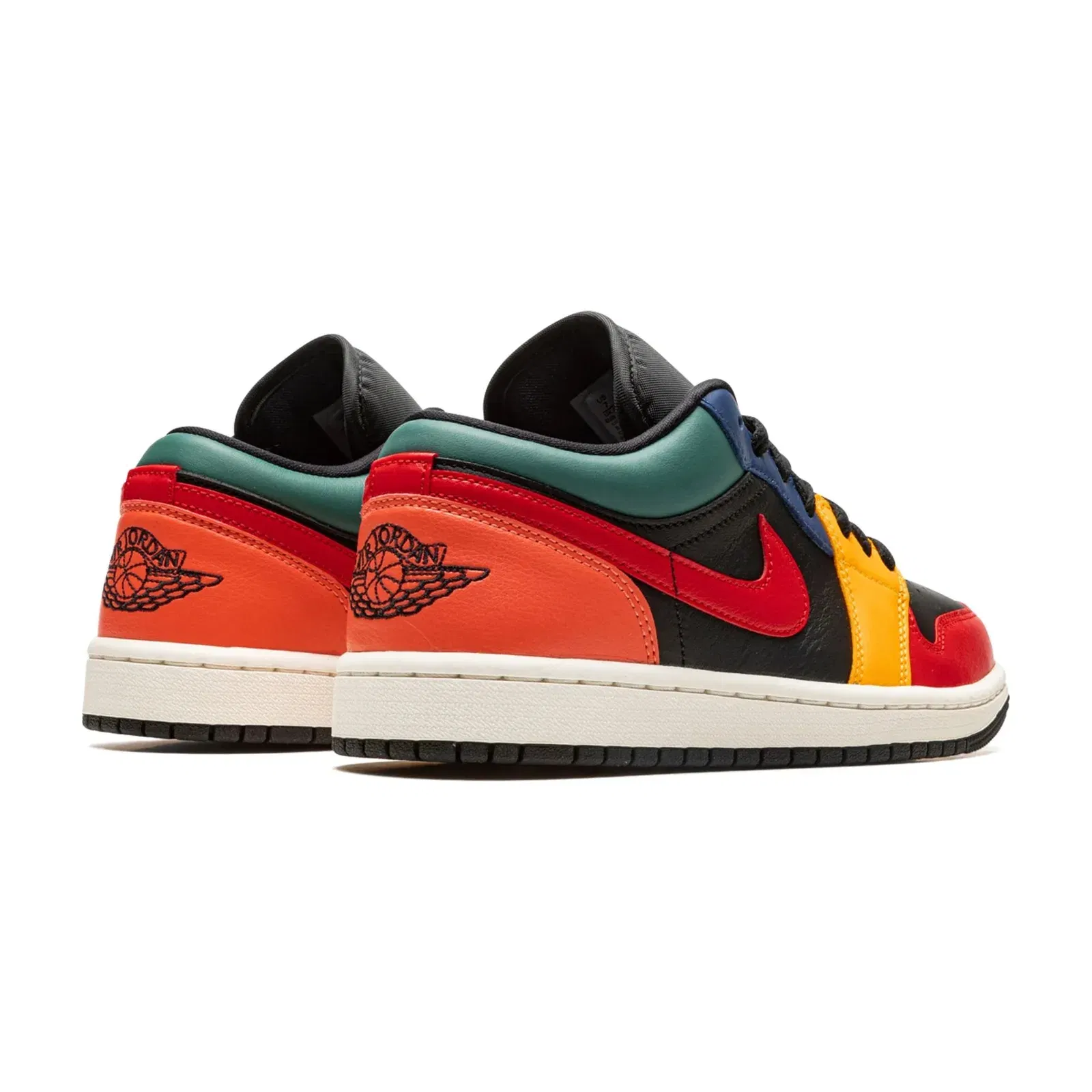 Jordan 1 Low Black Elephant Print
