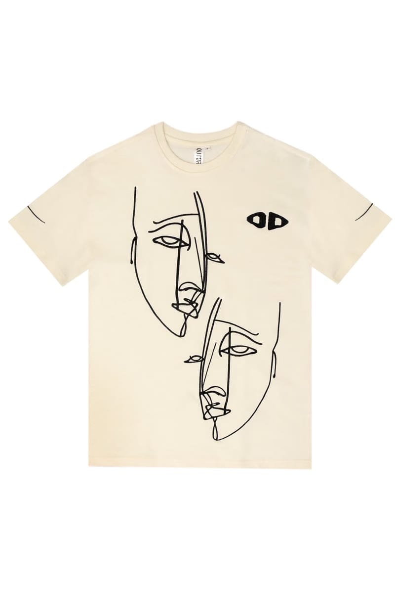 FRAGMENTED FACES TEE