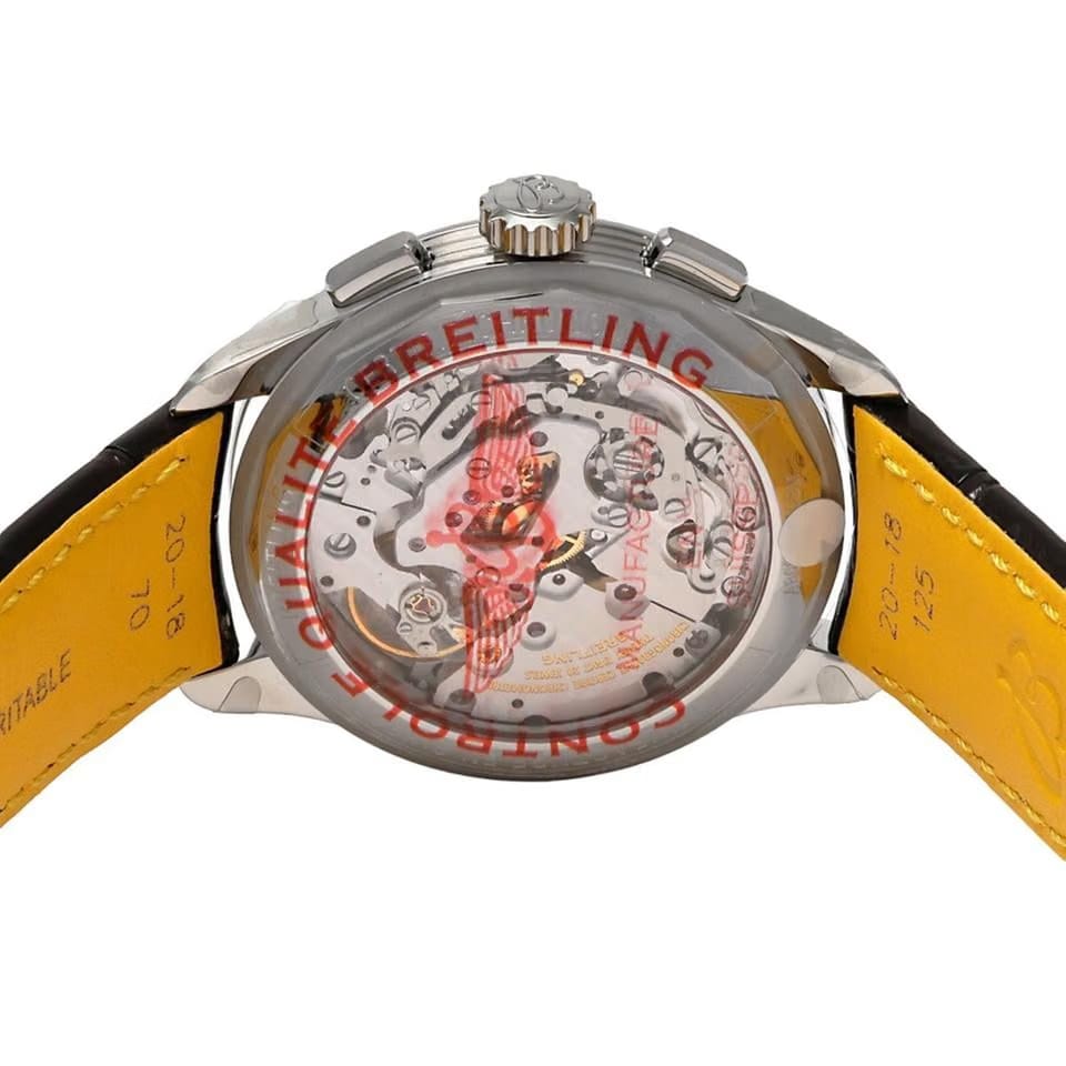 Breitling Ab0930 F51 H1 P1 Manual Winding Steel New