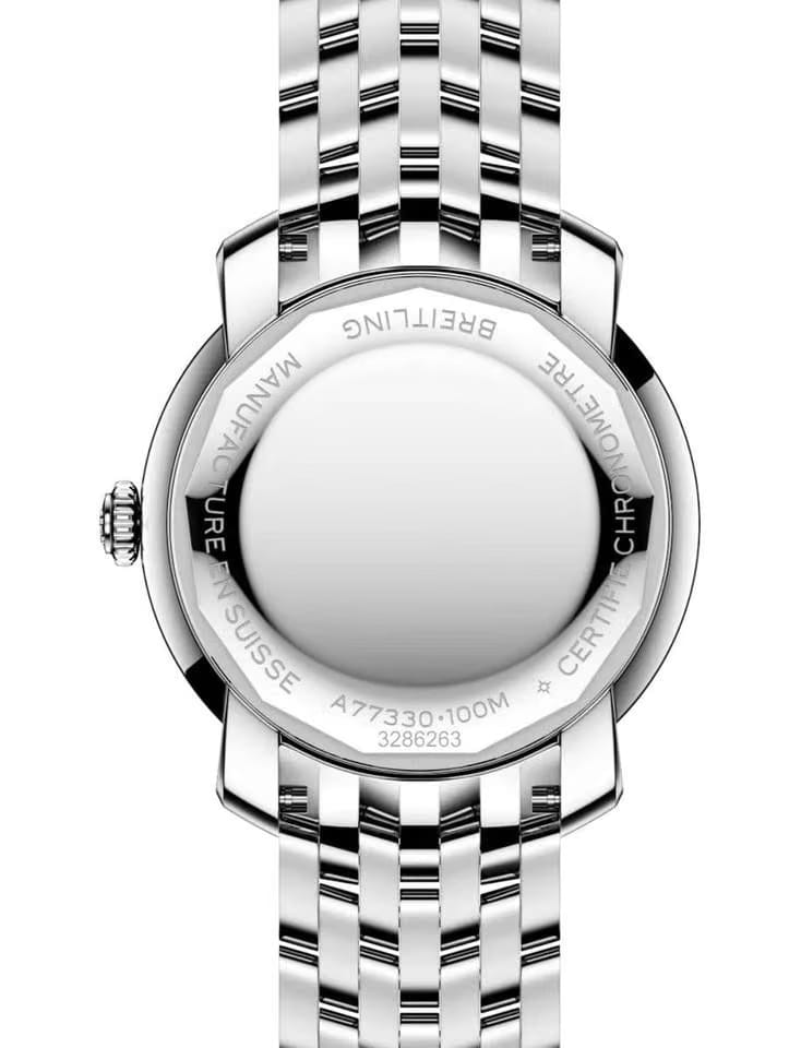Breitling Lady Premier Blue Dial 32 MM Watch A77330671 C1 A1