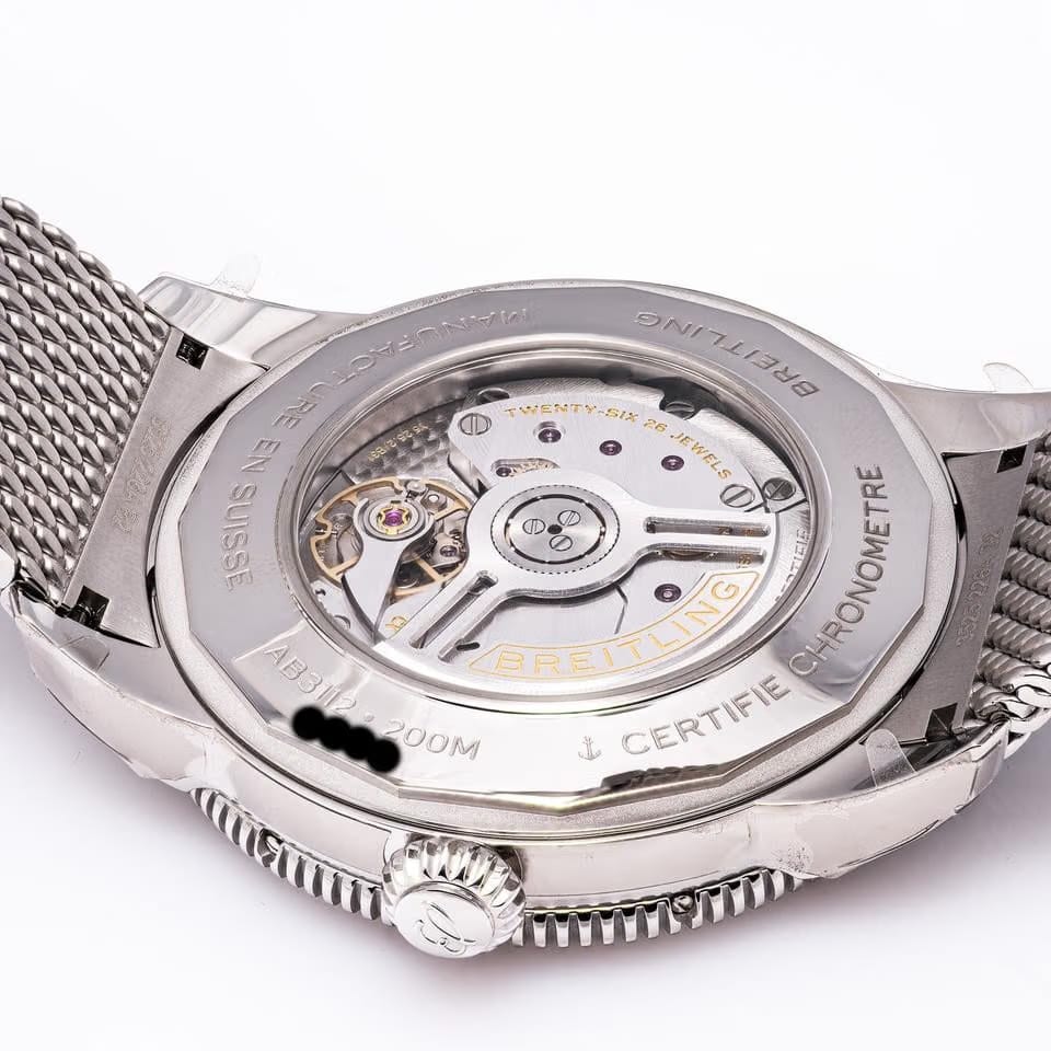 Breitling Ocean Culture Series B31 Black – AB3112241 B1 A1 – NEW & Unworn – 01/2026 Full Set