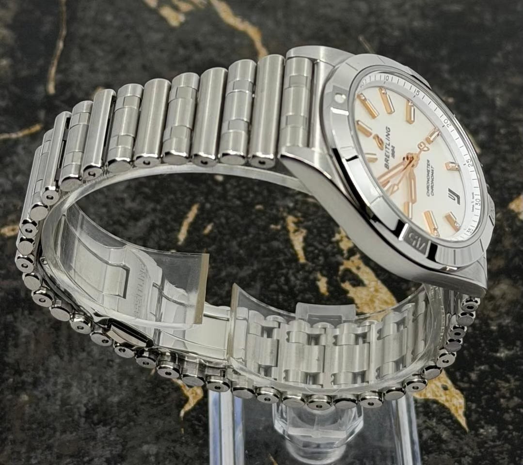 Breitling New 2026 - Chronomat Automatic GMT 36mm - Mother of Pearl Dial