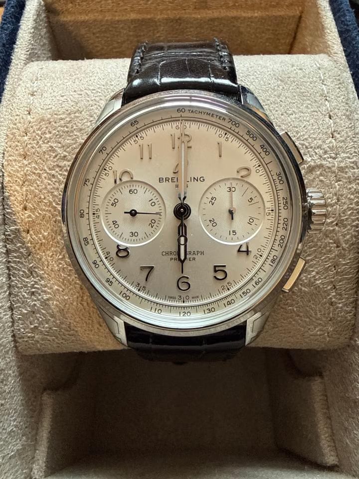 Breitling Premier B09 Chronograph 40 Full Set / Ungetragen / Garantiekarte
