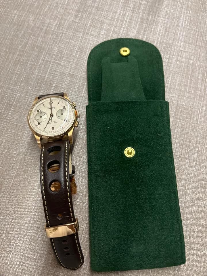 Breitling Premier B09 Chronograph 40 Frissen szervizelve 2 év garancia szep mint a képen