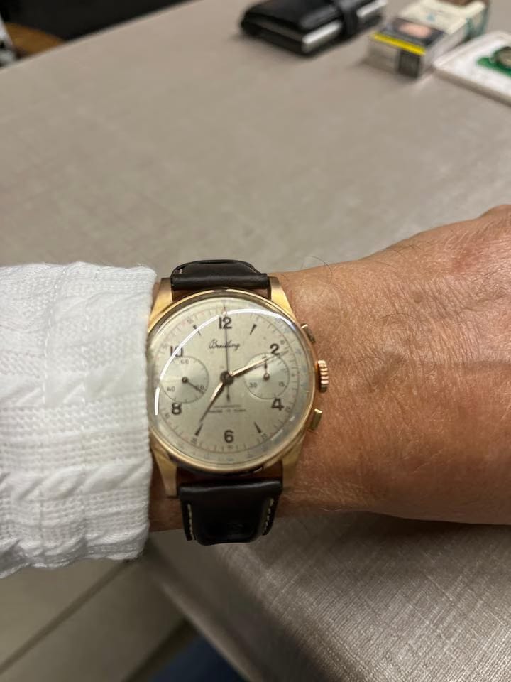 Breitling Premier B09 Chronograph 40 Frissen szervizelve 2 év garancia szep mint a képen