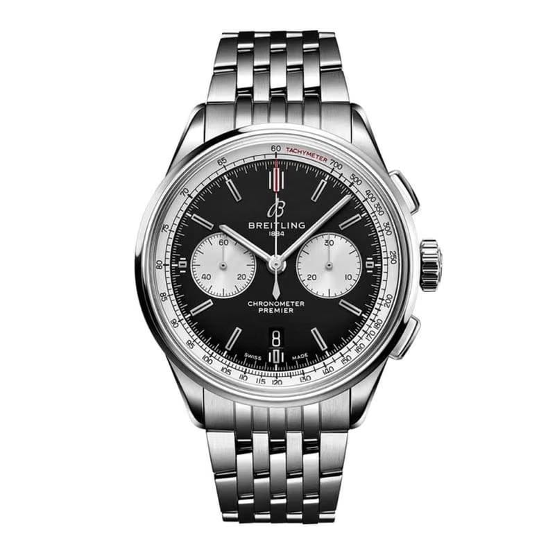 Breitling Premier B01 Chronograph 42 Stainless Steel - Black
