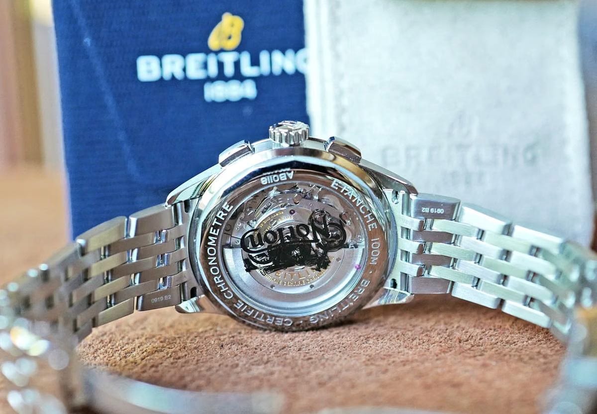 Breitling Premier Chronograph Norton Motorcycle Edition 42mm AB0118 A21 B1 A1
