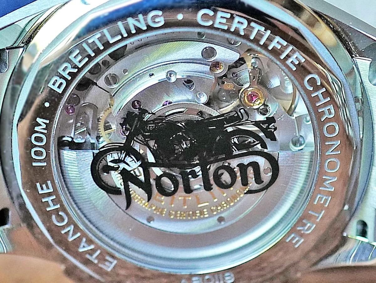 Breitling Premier Chronograph Norton Motorcycle Edition 42mm AB0118 A21 B1 A1