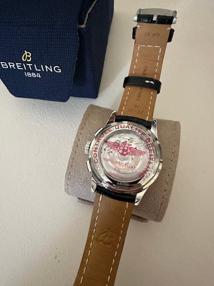 Breitling B01 CHRONOGRAPH 42 Full set watch unworn complete with box booklet warranty