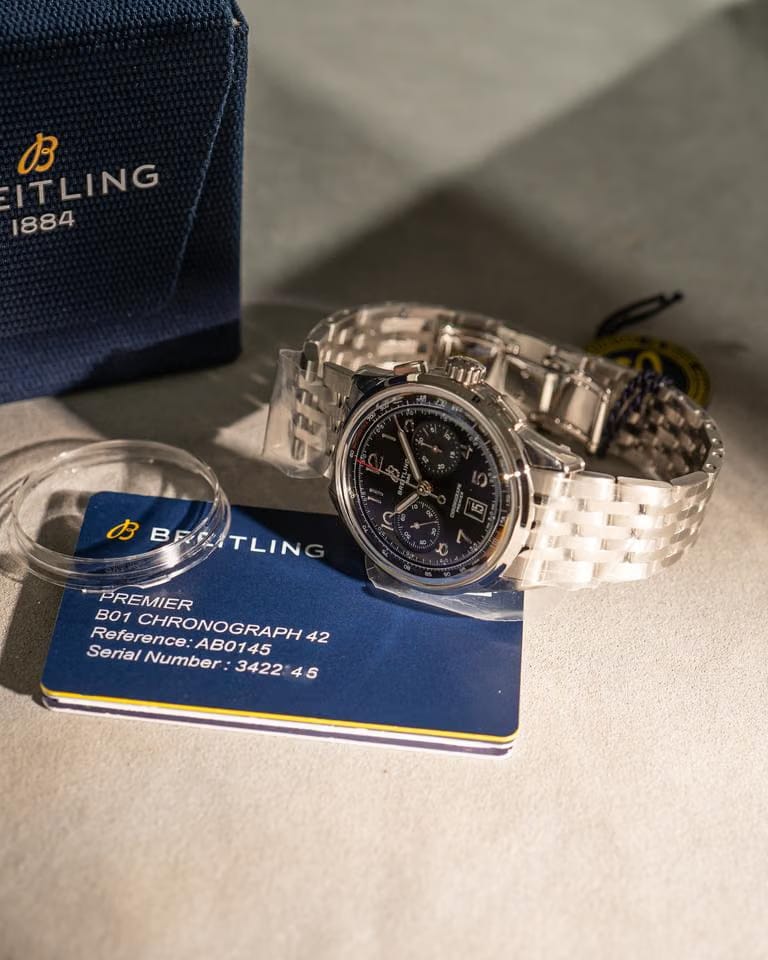 Breitling Premier B01 Chronograph 42 Premier B01 Chronograph 42 AB01452 - Full Set (2025)