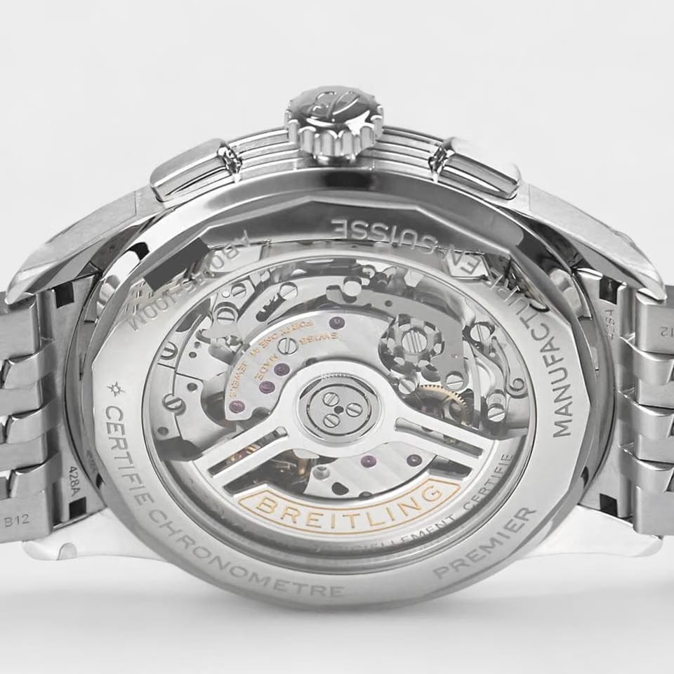 Breitling Premier B01 Chronograph / Steel / Copper / 42 mm / Box&Papers AB0145331 K1 A1