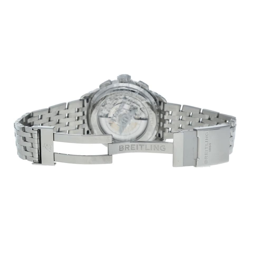 Breitling AB0118 Premier B01 Chronograph 42 mm Steel Green Automatic Men's Watch