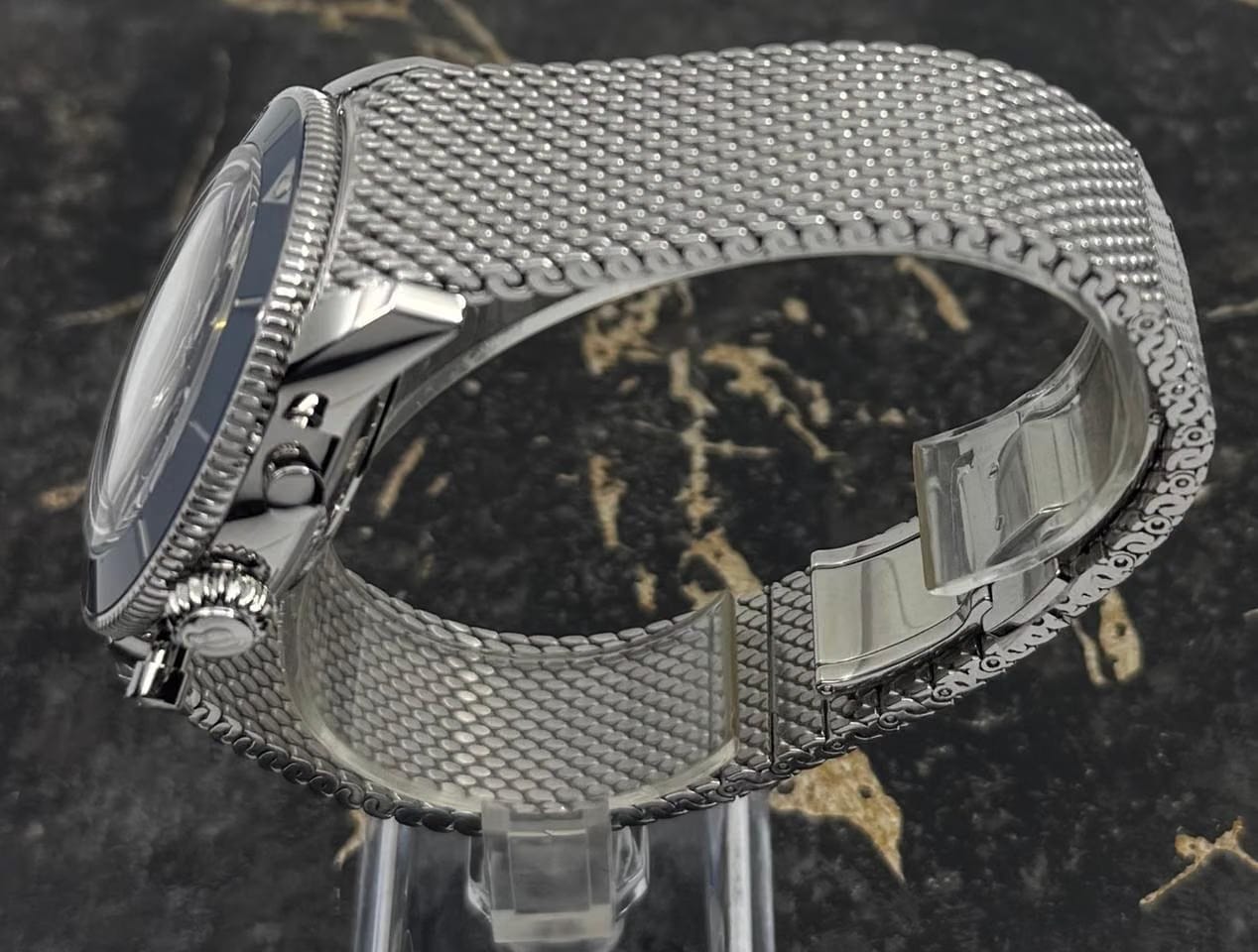 Breitling New 2025 - Superocean Heritage B01 Chronograph 42mm - Blue Dial Steel