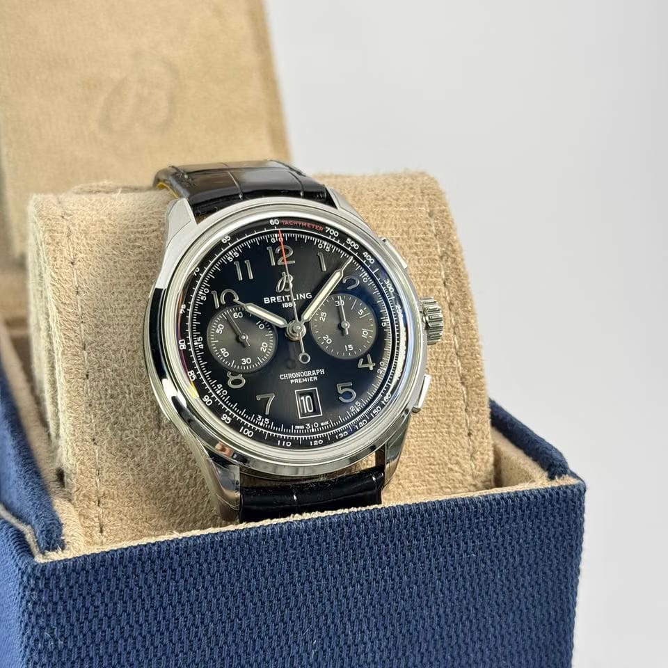 Breitling PREMIER B01 CHRONOGRAPH 42 - AB0145221 B1 P1 - Black Dial