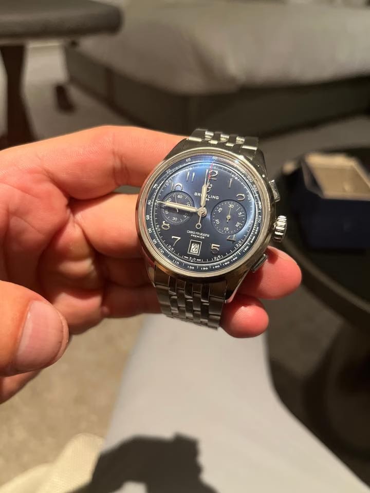 Breitling Premier Breitling Premier B01 Chronograph 42 AB0145 – New - B&papers