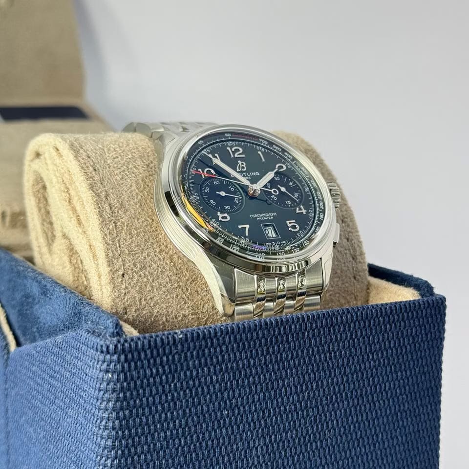 Breitling PREMIER B01 CHRONOGRAPH 42 - AB0145371 L1 A1 - Green Dial