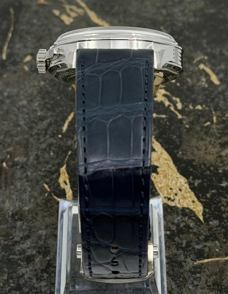 Breitling New 2026 - Premier B01 Chronograph 42mm - Blue Dial - Leather