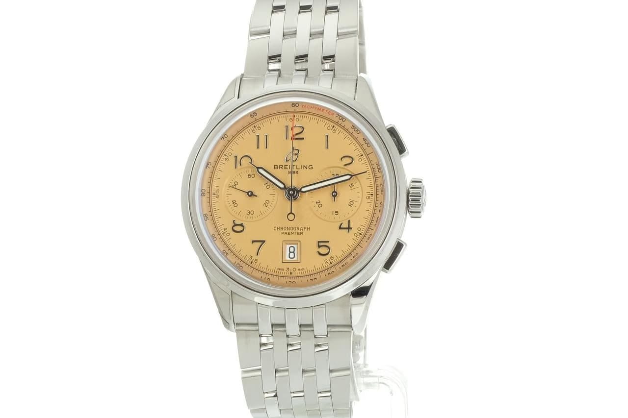 Breitling Premier B01 Chronograph 42 Edelstahl - Kupfer