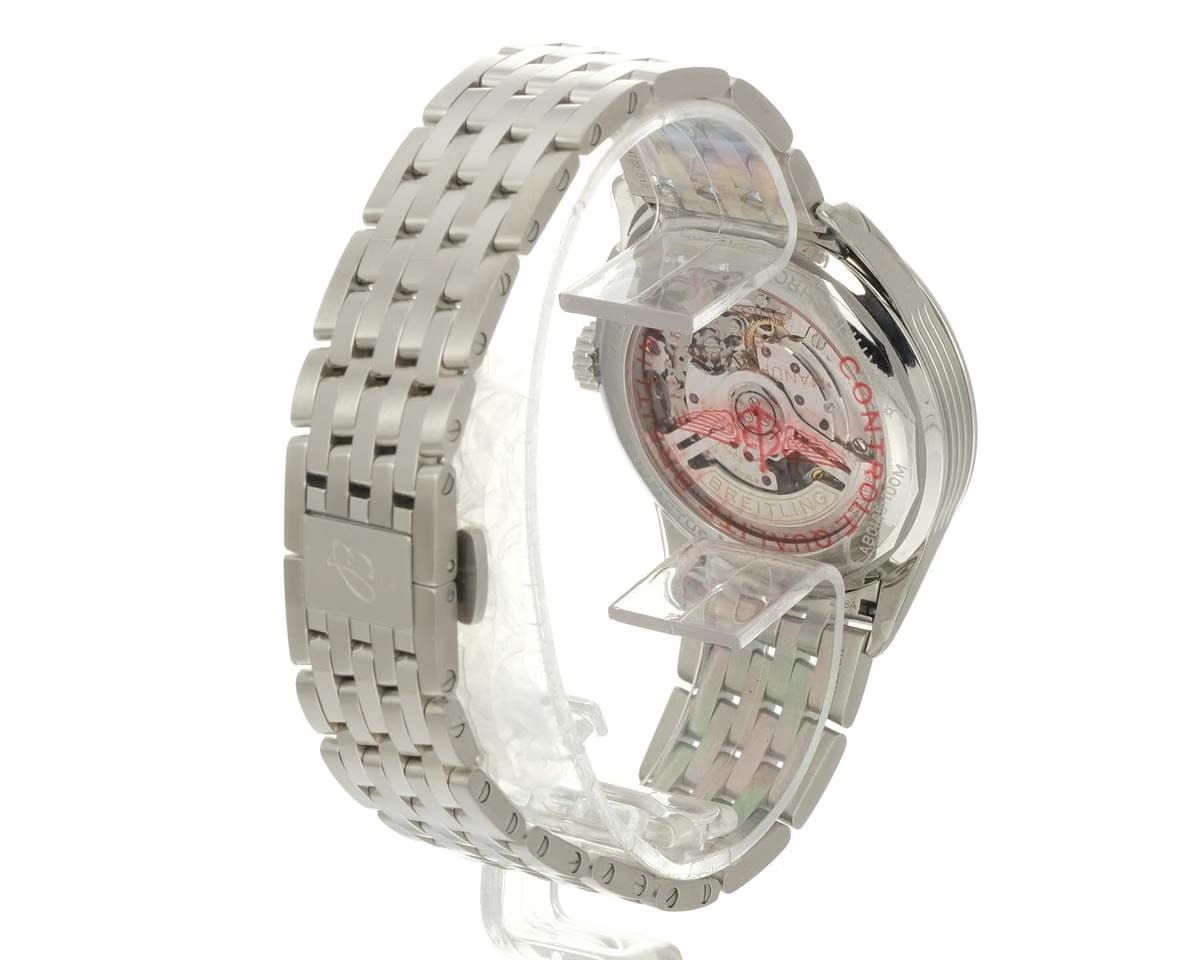 Breitling Premier B01 Chronograph 42 Edelstahl - Creme