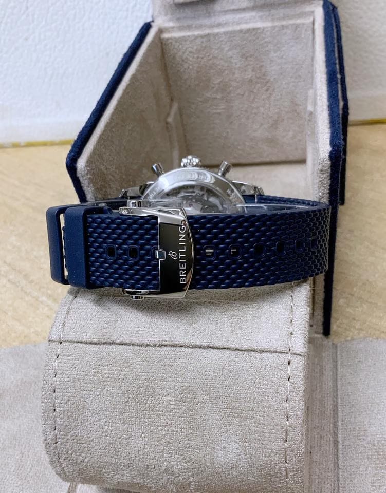 Breitling Superocean Heritage Chronograph B01 Automatic 42 Blue AB0156161 C1 S1 Unworn Box & Papers 2025