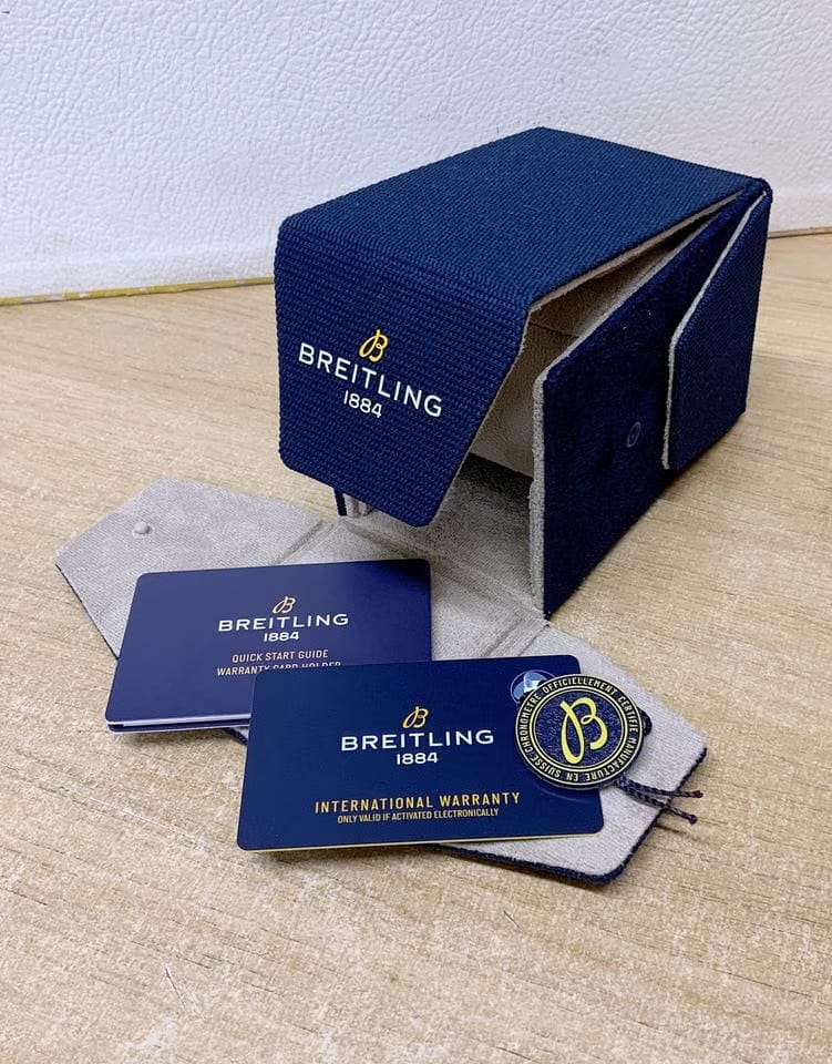 Breitling Superocean Heritage Chronograph B01 Automatic 42 Blue AB0156161 C1 S1 Unworn Box & Papers 2025