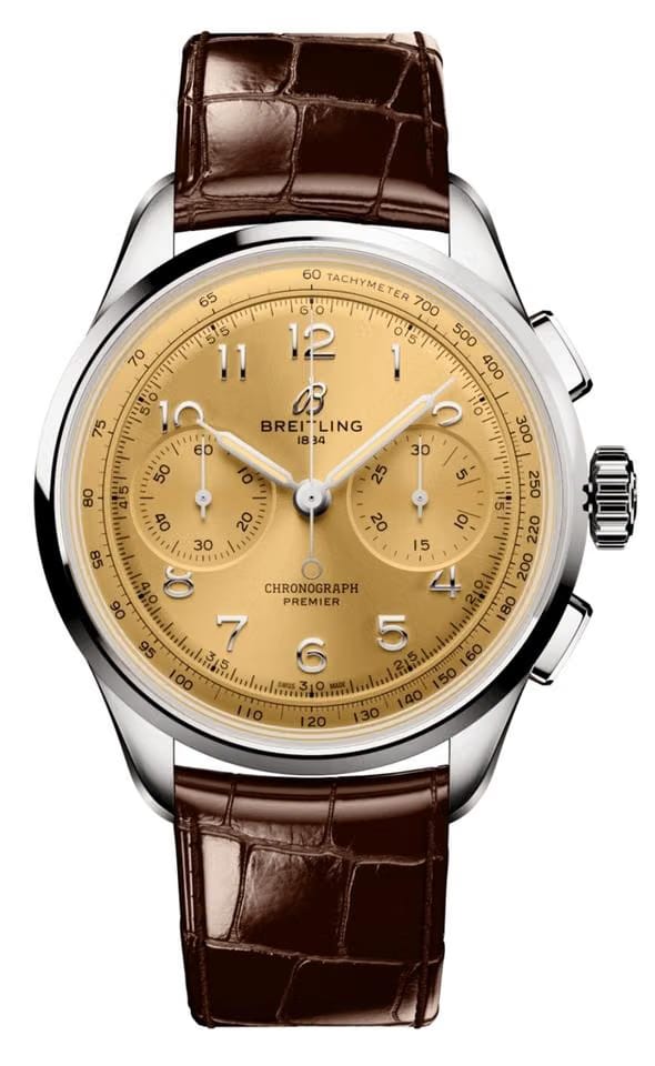 Breitling Premier B09 Chronograph Copper Dial AB0930 F51 H1 P1 NEW UNWORN