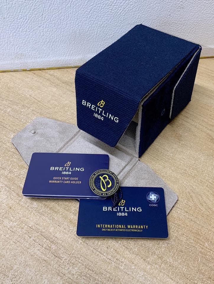 Breitling Superocean Heritage B01 Chronograph 42 Blue AB0156161 C1 A1 Unworn Box & Papers 2026