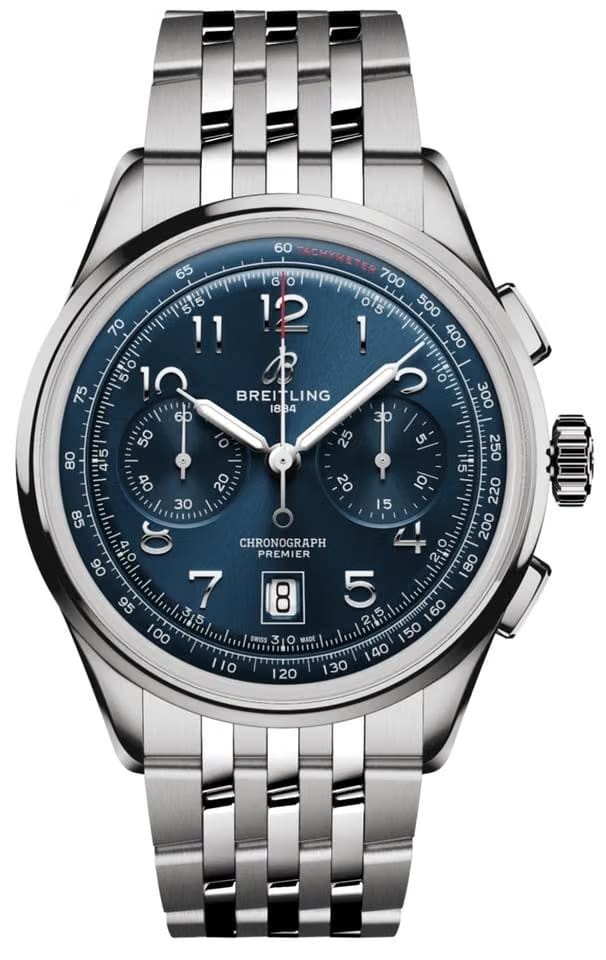 Breitling Premier B01 Chronograph Blue Dial AB0145171 C1 A1 NEW UNWORN