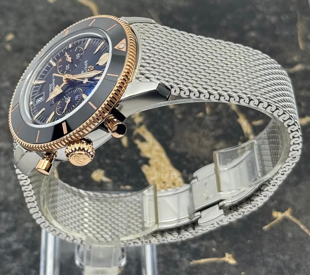 Breitling New 2025 - Superocean Heritage B01 Chronograph 42mm - Black dial - Steel