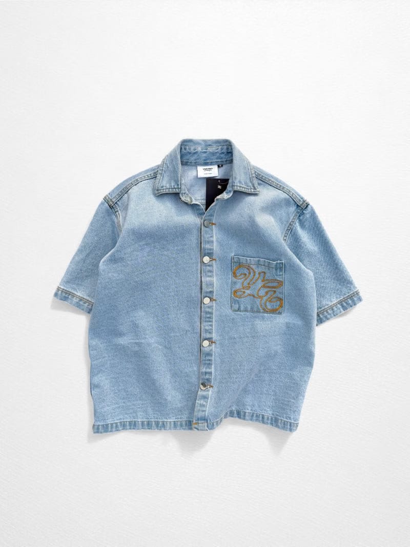 WESTERN BLUE DENIM SHIRT