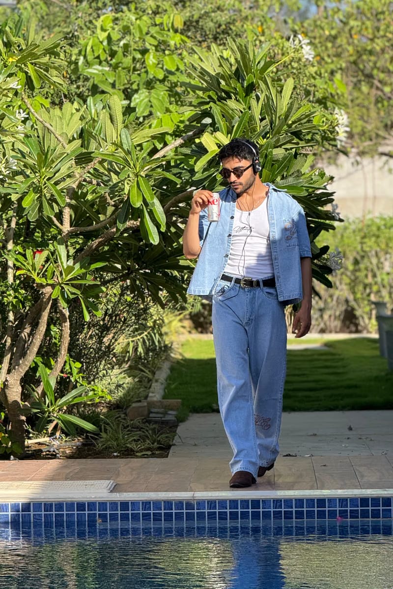 WESTERN BLUE CO-ORD SET