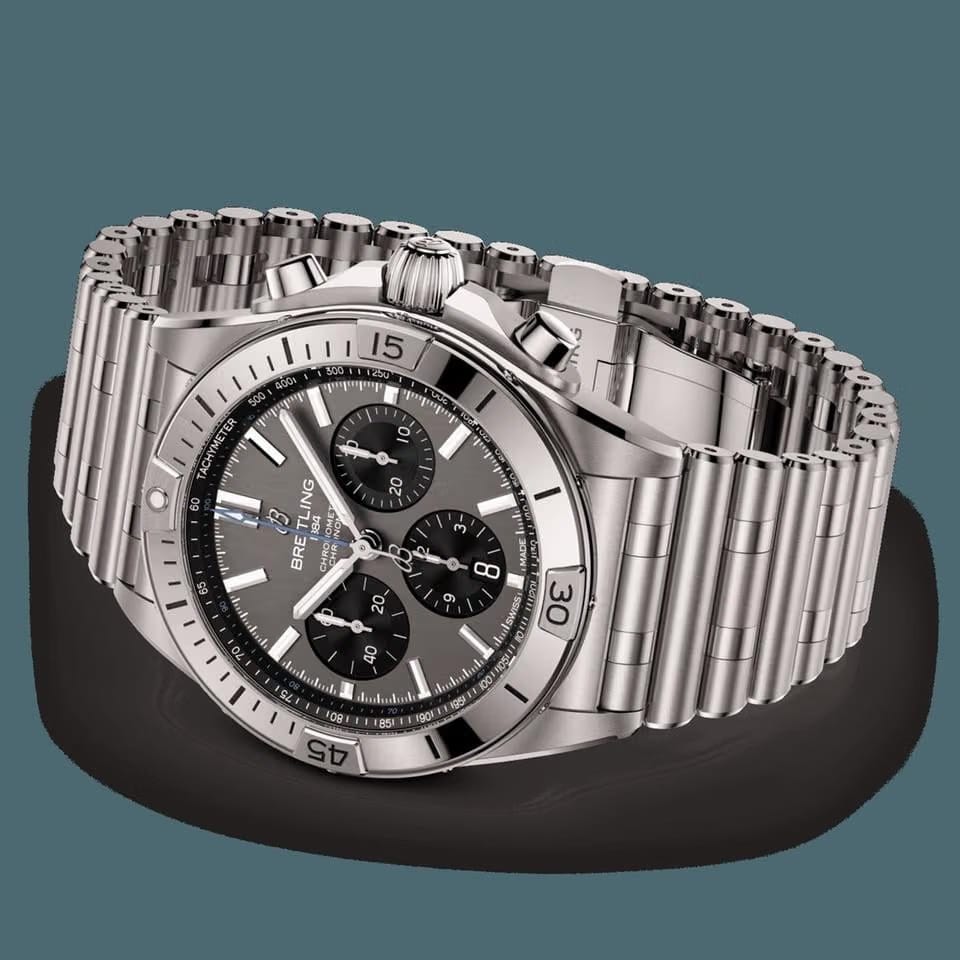 Breitling Eb0134101 M1 E1 - Bracciale In Metallo Breitling