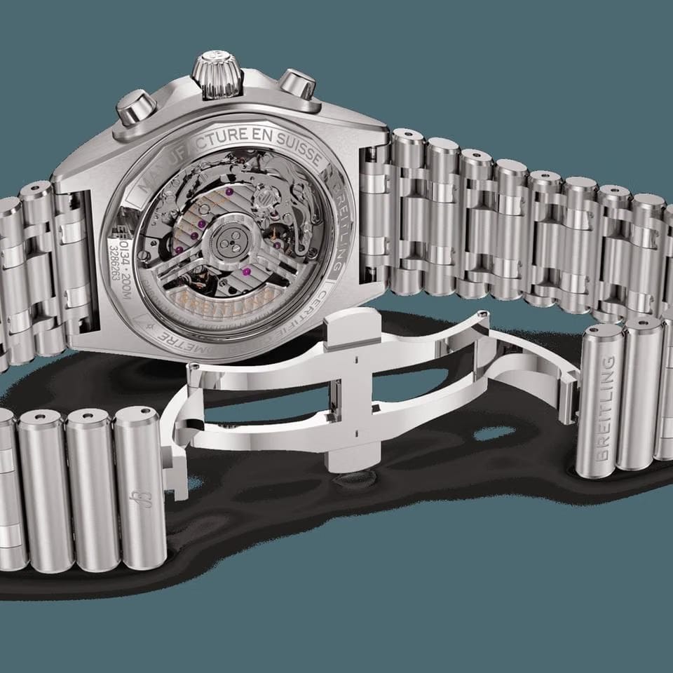 Breitling Eb0134101 M1 E1 - Bracciale In Metallo Breitling