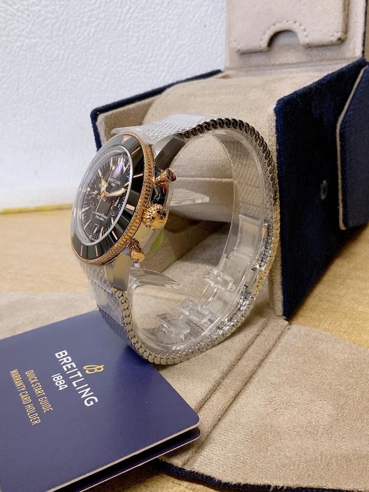 Breitling Superocean Heritage Chronograph B01 Automatic 42 Black UB0156 H11 B1 A1 Unworn Box & Papers 2025