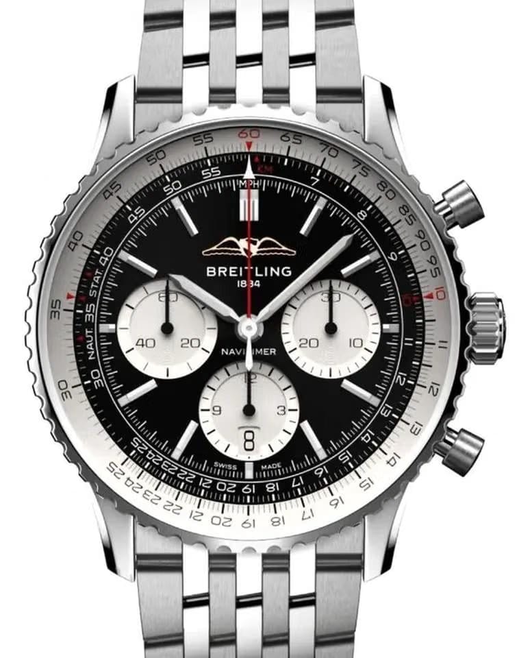 Breitling Navitimer 1 B01 Chronograph43 MM Men's Watch AB0138211 B1 A1