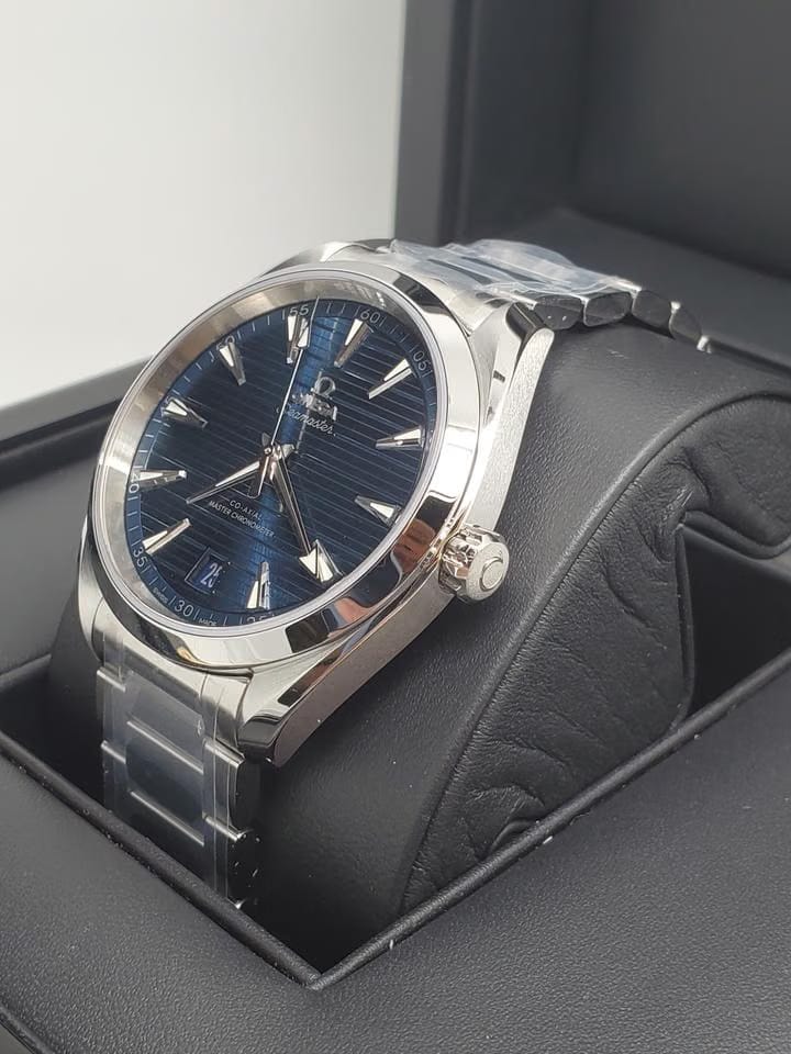 Omega Seamaster Aqua Terra Basel one AQUA TERRA 150 M MASTER CHRONOMETER 41 MM blue 5 years international warranty