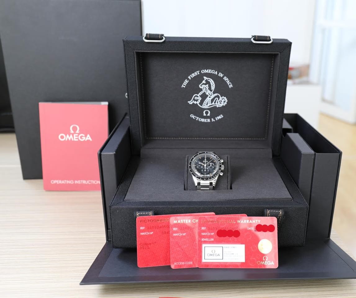 Omega Speedmaster Anniversary - First Omega in Space 39.7mm - New - full set