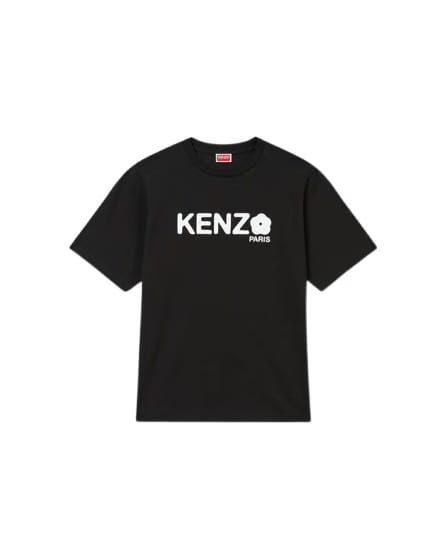 Boke Flower 2.0 oversized T-Shirt in cotton (Black)
