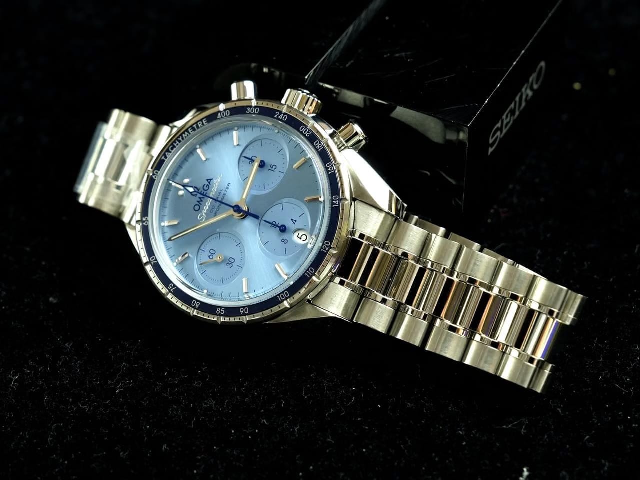 Omega Speedmaster324.30.38.50.03.001 Speedmaster Co-Axial 38 Stainless Steel