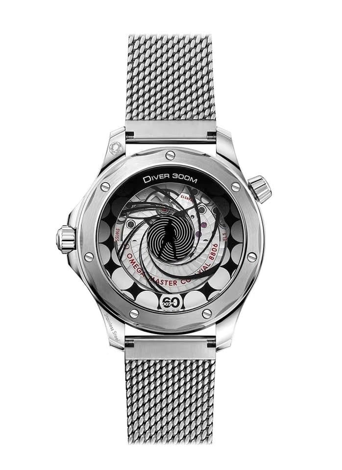 Omega Seamaster Diver 300 Mbasel one Seamaster Diver 300 M James Bond 007 60th Anniversary milan strap 5 years international warranty