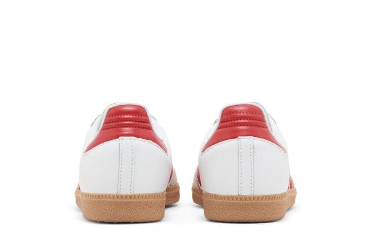 Adidas Samba OG White Solar Red Gum