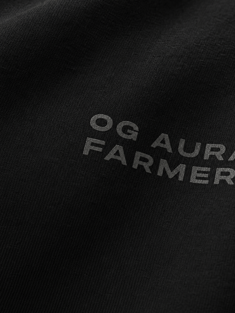 Myugen OG Aura Farmer Oversized T-Shirt Black