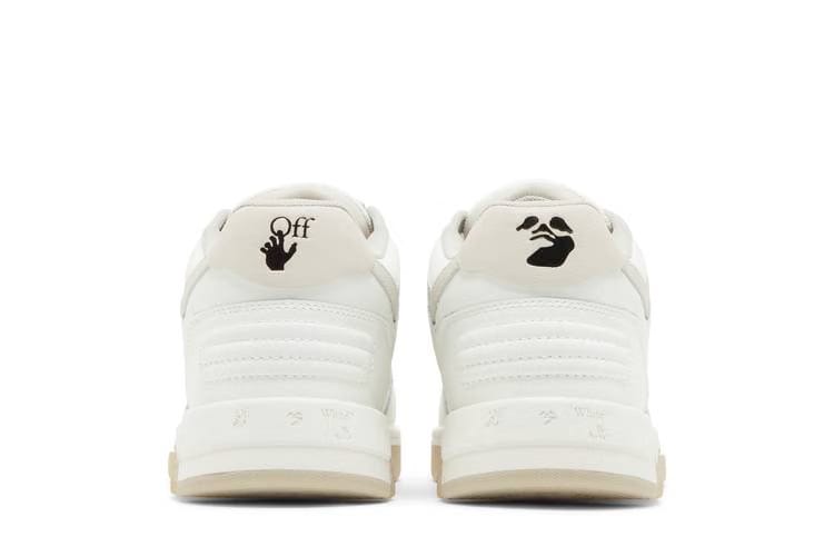 OFF-WHITE Out Of Office OOO Low Tops Triple White